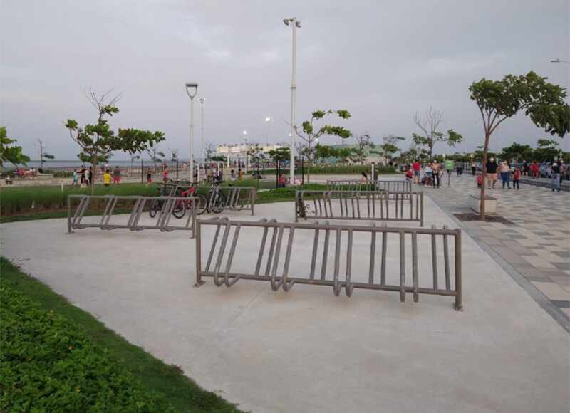 parqueadero de bicicletas malecon