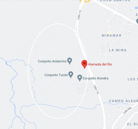 Alameda del rio Barranquilla