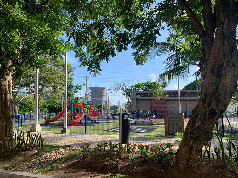 parque villa tivoli parque publico barranquilla