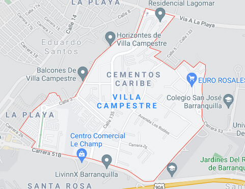 villa campestre barranquilla