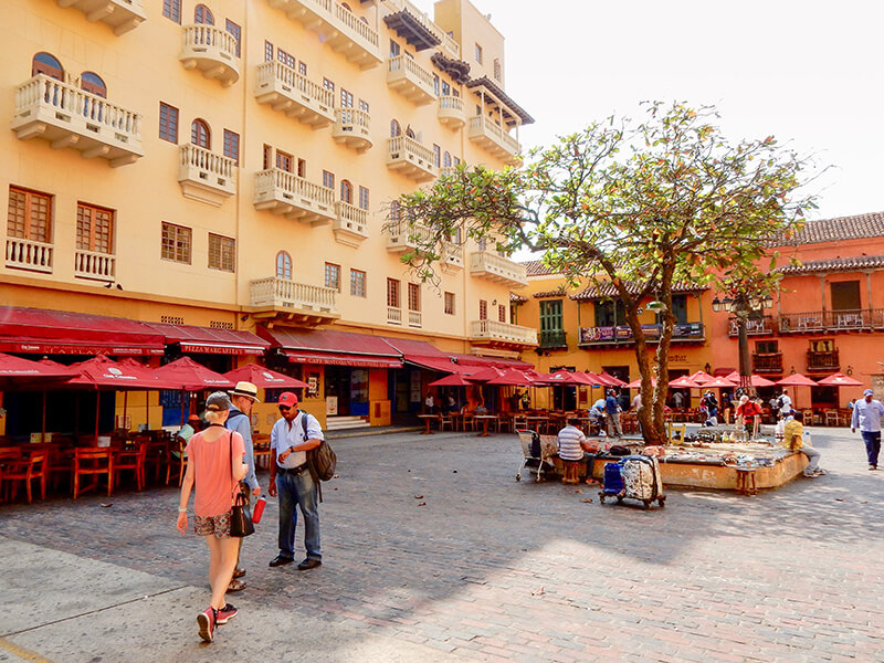 recorrer plazas cartagena