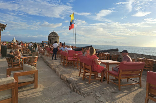 rooftops in cartagena