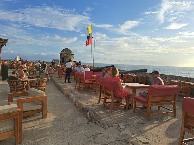 rooftops in cartagena