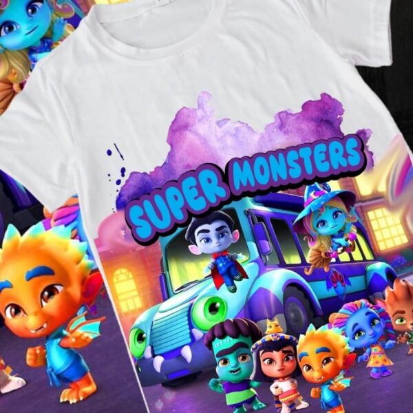 camiseta super monstruos barranquilla