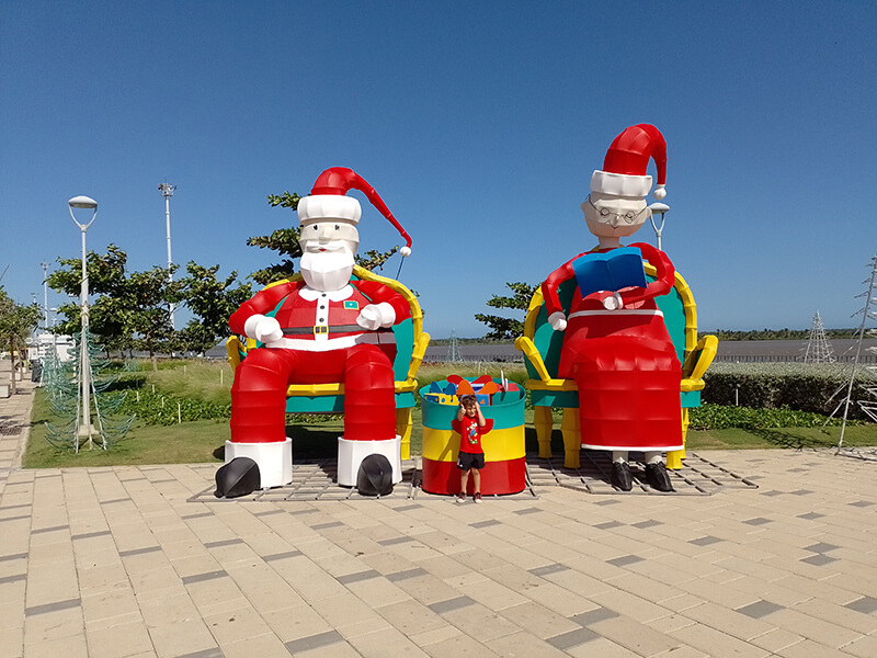 malecon de barranquilla de navidad