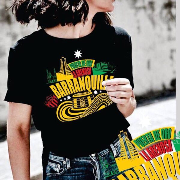 camiseta de barranquilla