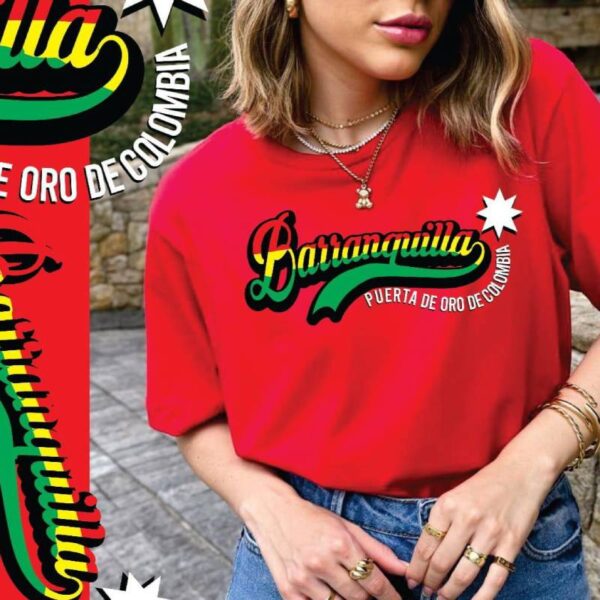 camiseta de barranquilla