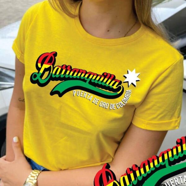camiseta de barranquilla