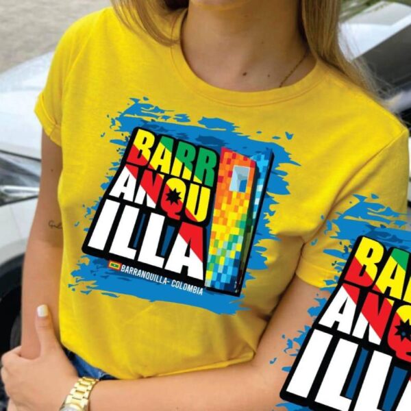 camiseta de barranquilla