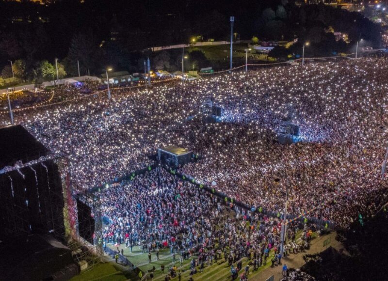 salsa al parque bogota