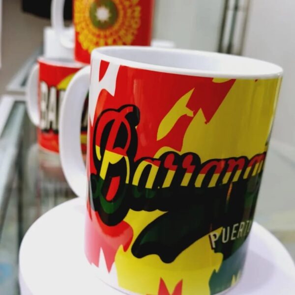mug de barranquilla souvenirs moderno