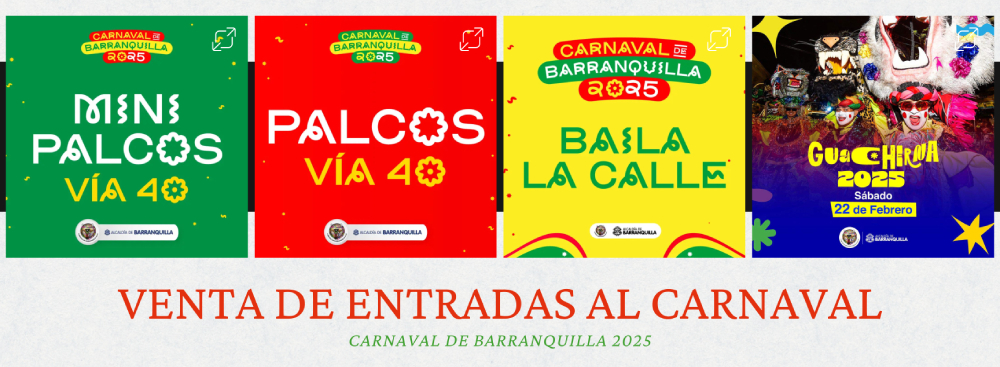 Venta los palcos y minipalcos para el Carnaval de Barranquilla 2025