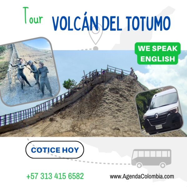 tour y transporte al volcan del totumo