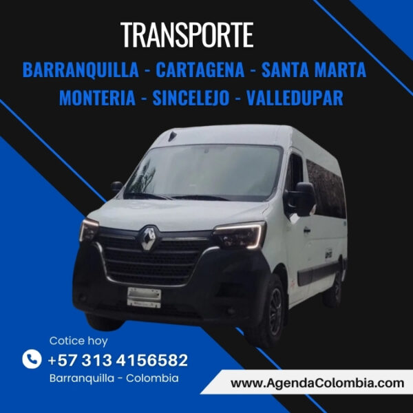 transporte privado barranquilla y costa caribe
