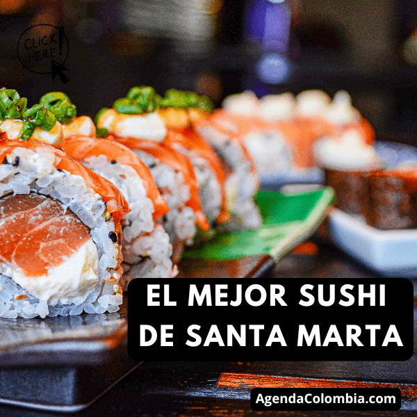 El mejor sushi de Santa Marta