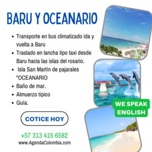 Tour a Baru y Oceanario en las Islas del Rosario