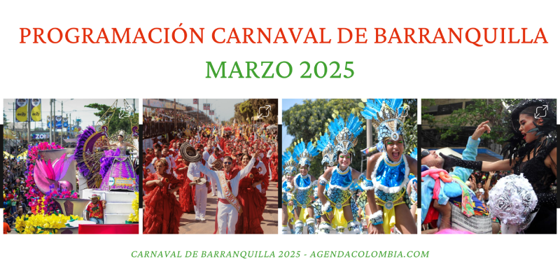 programación carnaval de barranquilla marzo 2025