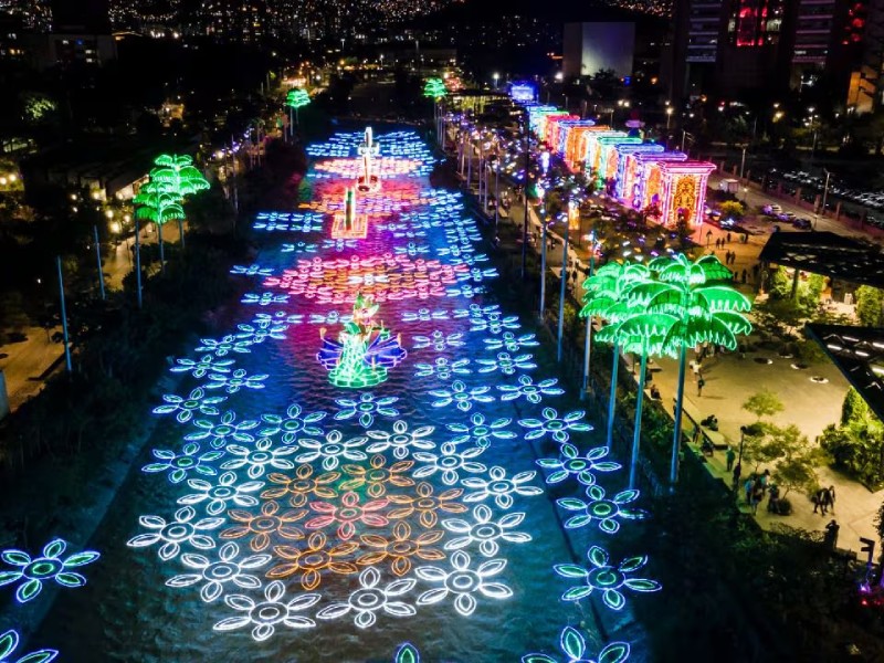 navidad en medellin alumbrado