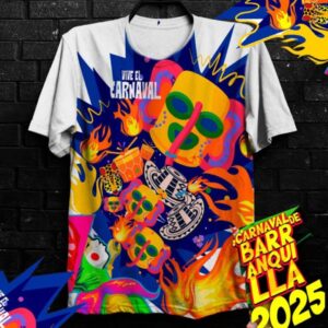 Camisetas Carnaval de Barranquilla 2025