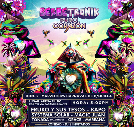 berbetronik carnaval de barranquilla 2025