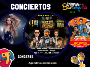 los mejores conciertos carnaval 2025 barranquilla