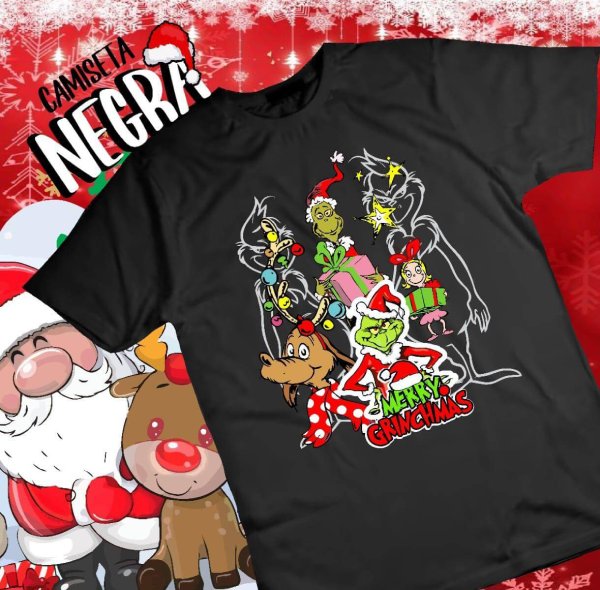 camiseta navidad grinch colombia