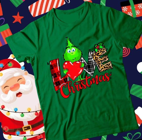 camiseta navidad grinch